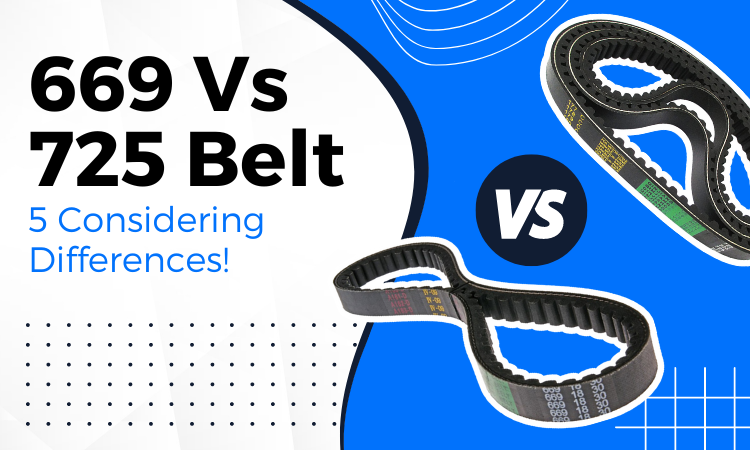 669 Vs 725 Belt: 5 Considering Differences!
